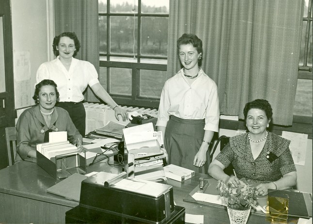 Mrs. Mary Derrick, Mrs. Beulah Moritz, Mr.s. Sharon Pierson, Mrs. Lilly Anderson